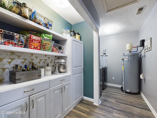 interior space with water heater