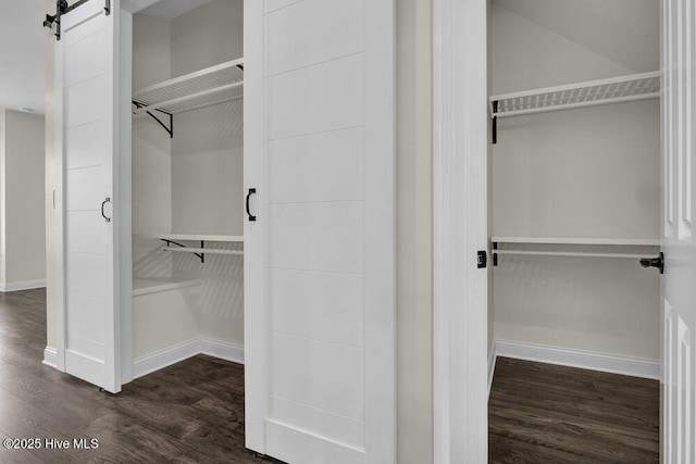view of closet