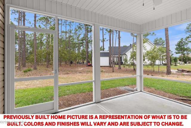 11 Pine Shore Dr, Southport, NC 28461 - view of unfurnished sunroom