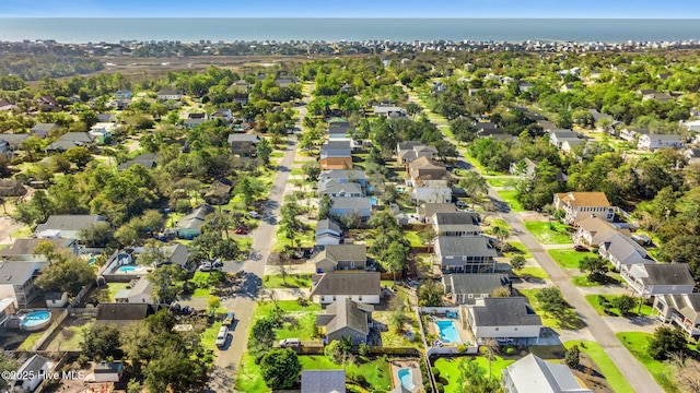 birds eye view of property featuring a residential view