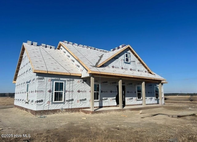 view of property in mid-construction