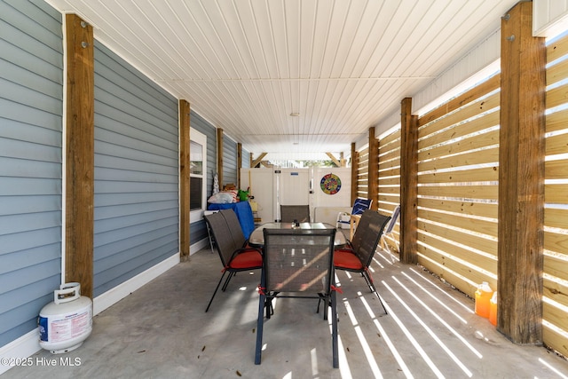 view of patio / terrace with outdoor dining area