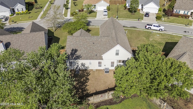1010 Winterberry Cir, Leland, NC 28451 - aerial view of residential area