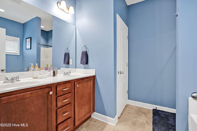 2306 Cottagefield Ln, Leland, NC 28451 - bathroom featuring vanity