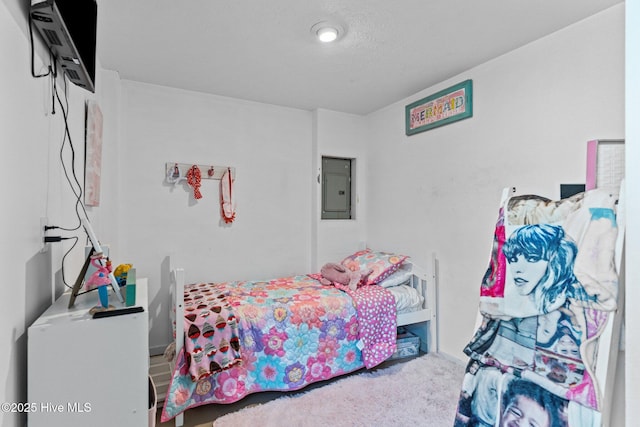 169 NW 7th St, Oak Island, NC 28465 - bedroom featuring electric panel and carpet flooring