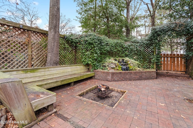 103 Ridge Rd, Hampstead, NC 28443 - view of patio featuring fence