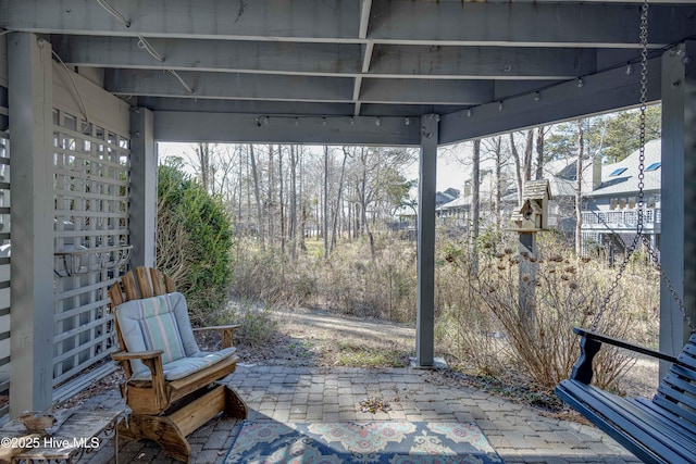 exterior space featuring a patio