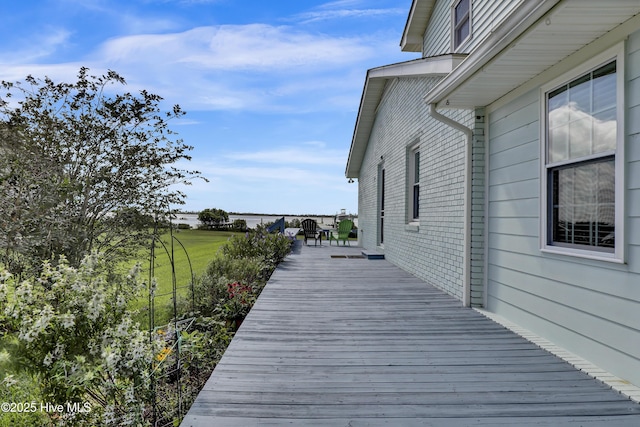 view of deck