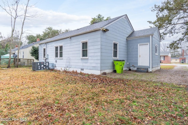 view of rear view of house