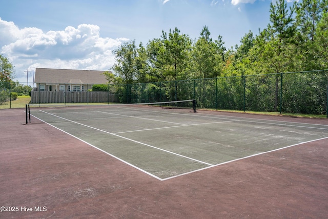 1180 Red Bay Pl, Leland, NC 28451 - view of tennis court featuring fence and community basketball court