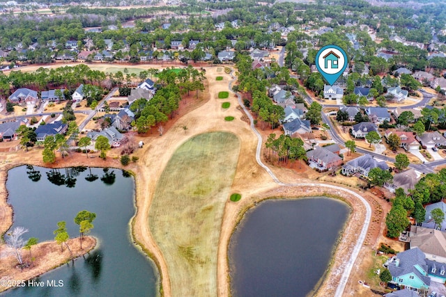 3566 Sanderling Dr SE, Southport, NC 28461 - aerial view of property and surrounding area with a nearby body of water and nearby suburban area