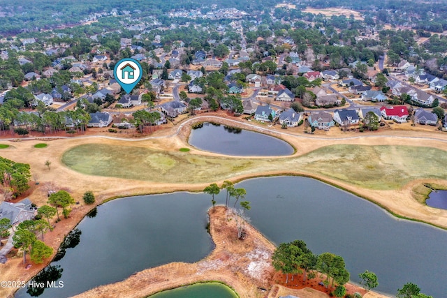 3566 Sanderling Dr SE, Southport, NC 28461 - aerial overview of property's location with a large body of water and nearby suburban area