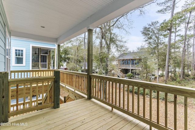 131 NW 18th St, Oak Island, NC 28465 - view of deck