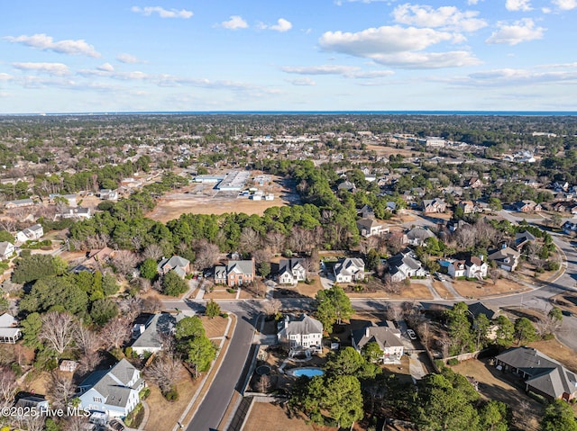 aerial view