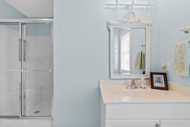 57 Craven St, Ocean Isle Beach, NC 28469 - full bath with vanity and a stall shower