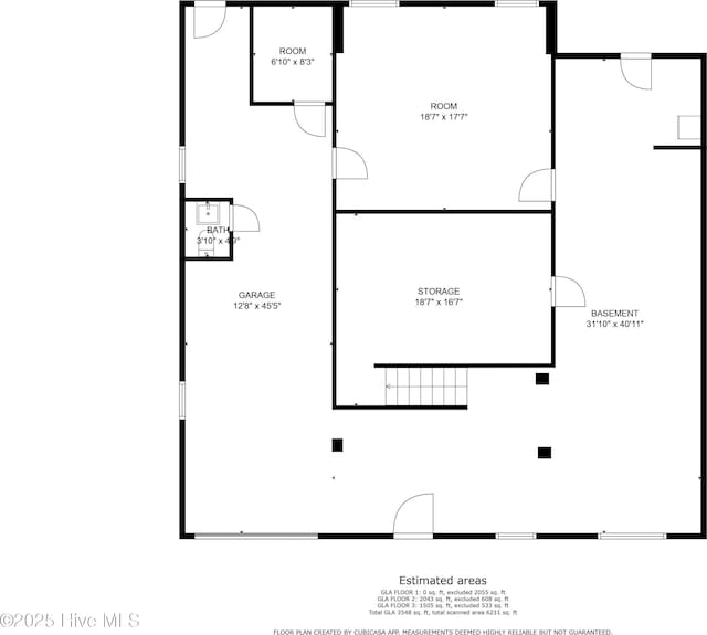 57 Craven St, Ocean Isle Beach, NC 28469 - view of floor plan / room layout