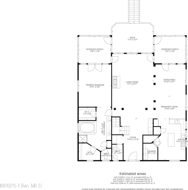 57 Craven St, Ocean Isle Beach, NC 28469 - view of property floor plan