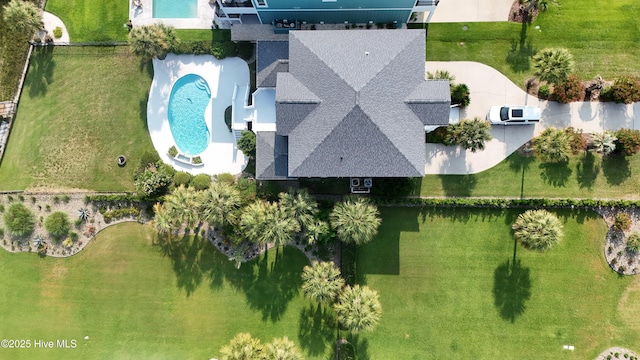 57 Craven St, Ocean Isle Beach, NC 28469 - drone / aerial view of a pool