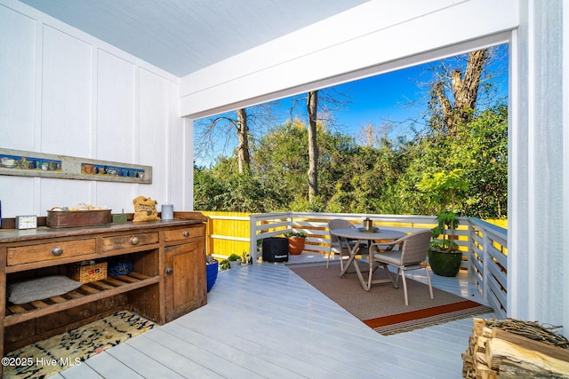 530 Contentnea Ave, New Bern, NC 28560 - view of wooden terrace