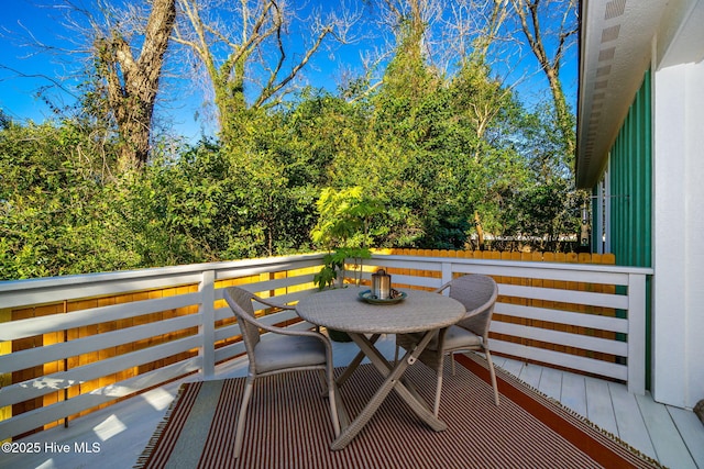 530 Contentnea Ave, New Bern, NC 28560 - view of wooden deck