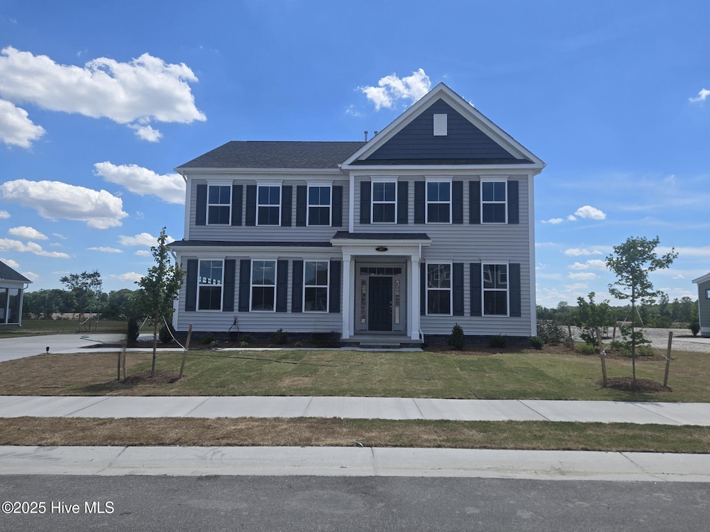 307 Arbormoor Ln, Moyock, NC 27958 - view of front of house with a front yard