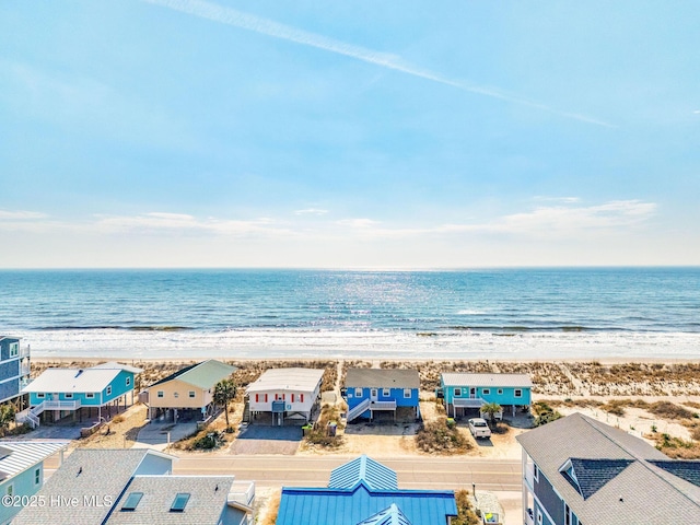 water view with a beach view