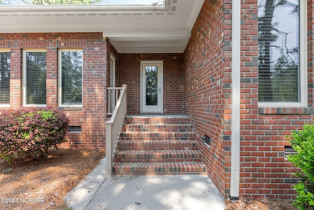 view of property entrance