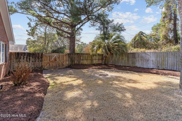 6148 Sugar Pine Dr, Wilmington, NC 28412 - view of fenced backyard