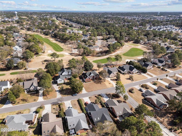 6148 Sugar Pine Dr, Wilmington, NC 28412 - aerial view of property's location featuring a golf club and nearby suburban area