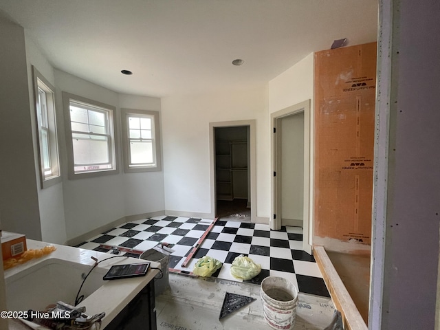 241 Juniper Creek Blvd, Pinehurst, NC 28374 - bathroom with tile patterned floors and baseboards