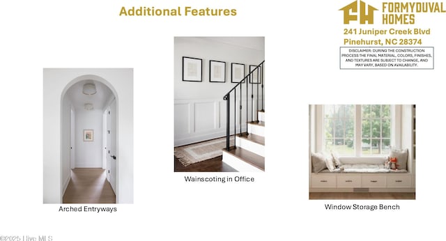 view of marketing collateral with multiple images