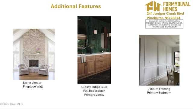 241 Juniper Creek Blvd, Pinehurst, NC 28374 - view of a document with a collage of images