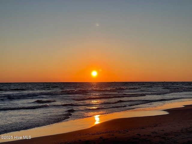 134 NE 11th St, Oak Island, NC 28465 - water view featuring local beach