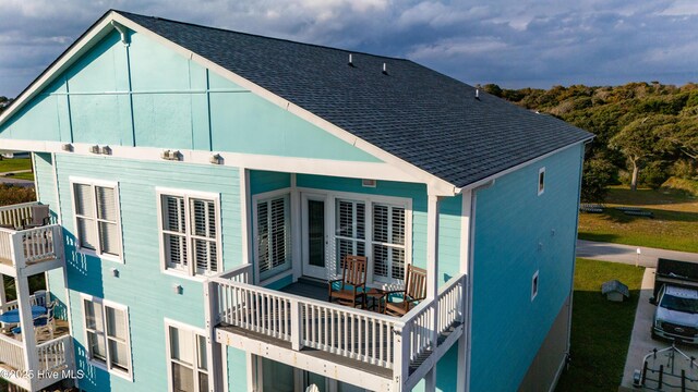 view of rear view of house