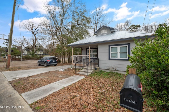 bungalow with a porch