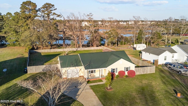 1810 Paulette Rd, Morehead City, NC 28557 - aerial view of residential area with a large body of water