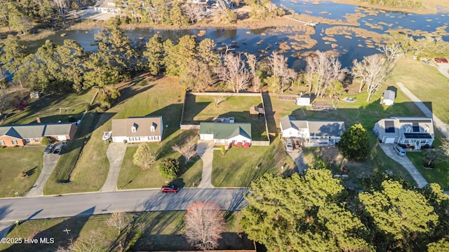 1810 Paulette Rd, Morehead City, NC 28557 - aerial view of property's location featuring a nearby body of water and nearby suburban area
