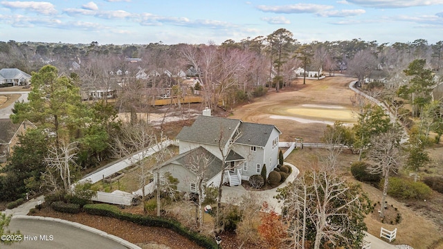 806 Lord Granville Dr, Morehead City, NC 28557 - view of property location featuring a tree filled landscape and nearby suburban area