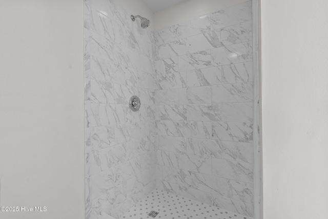 details featuring tiled shower