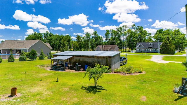 view of yard