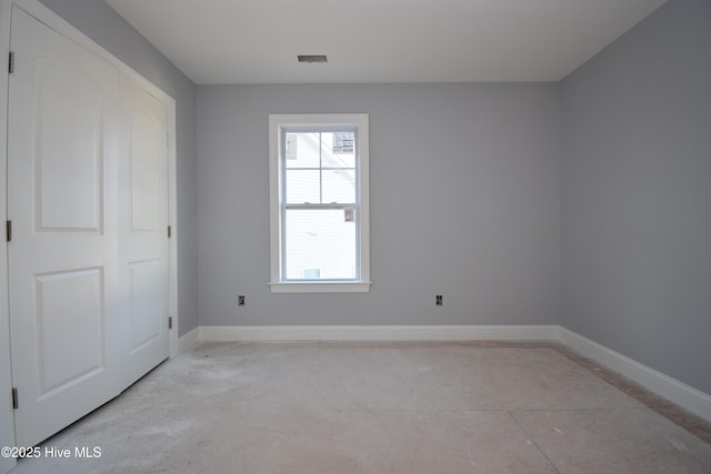 view of unfurnished bedroom