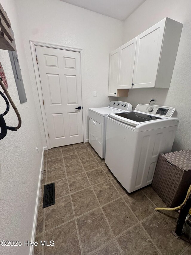 bathroom with curtained shower, toilet, recessed lighting, vanity, and tile patterned floors