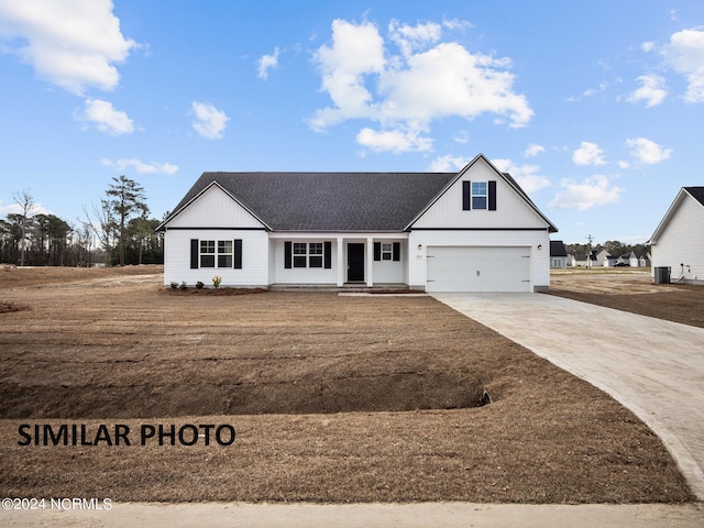 165 Vista Cay Dr, Hubert, NC 28539 - modern inspired farmhouse with central AC unit