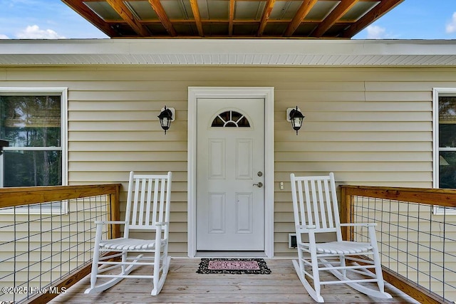 view of property entrance