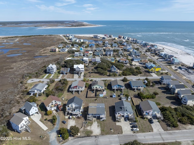 173 Sea Gull Ln, North Topsail Beach, NC 28460 - aerial overview of property's location with a nearby body of water and nearby suburban area