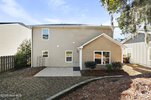6507 Rustling Leaves Way, Wilmington, NC 28409 - back of house with a patio area