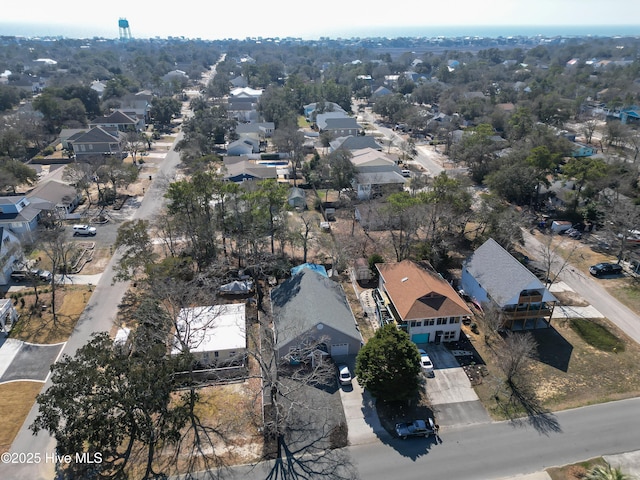 birds eye view of property featuring a residential view