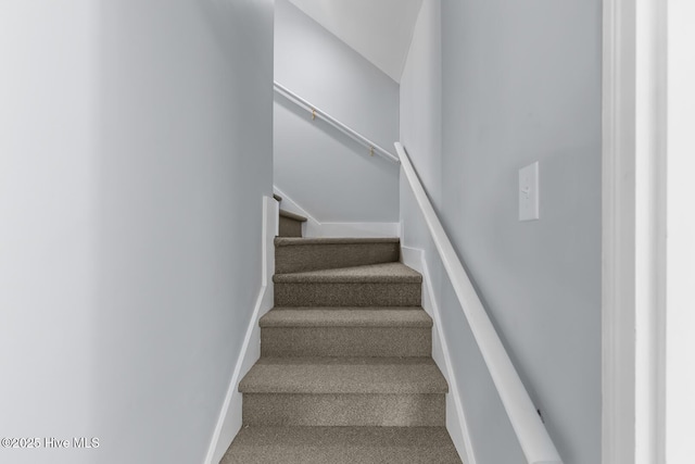 stairs with carpet