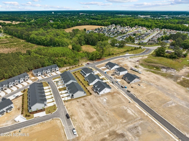 birds eye view of property featuring a residential view