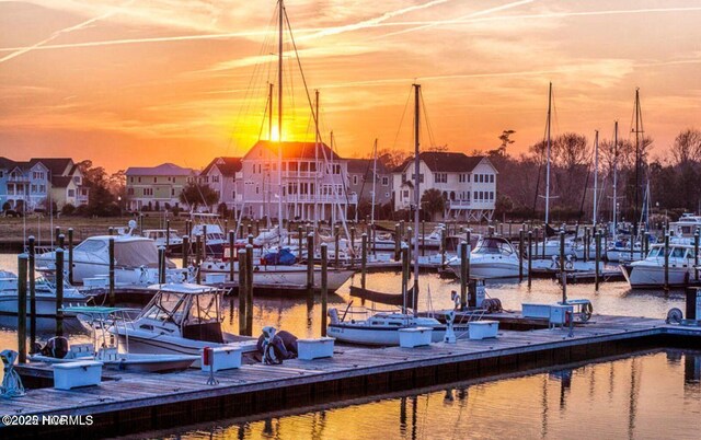 4155 Windham Ln, Southport, NC 28461 - dock with a water view